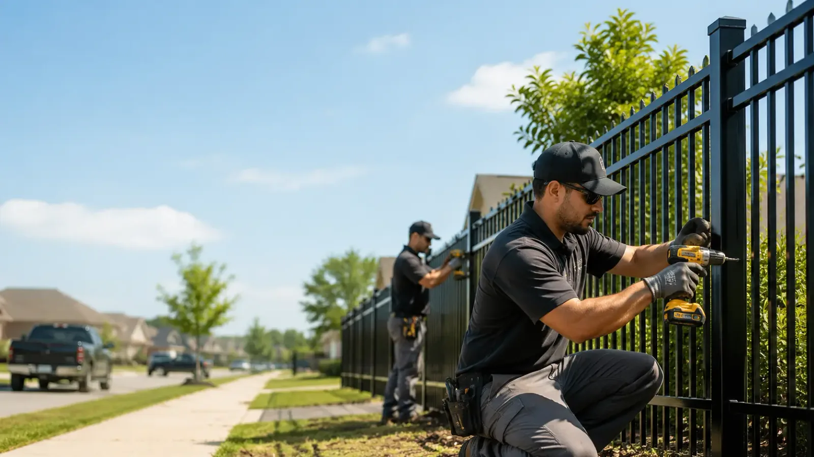 Metal Fence Installation in Silverlake, WA